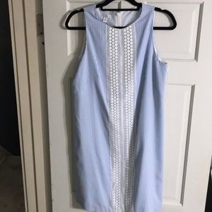 London Times Size 12 Seersucker Dress